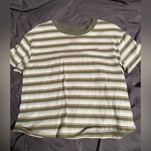 ana wide striped shirt